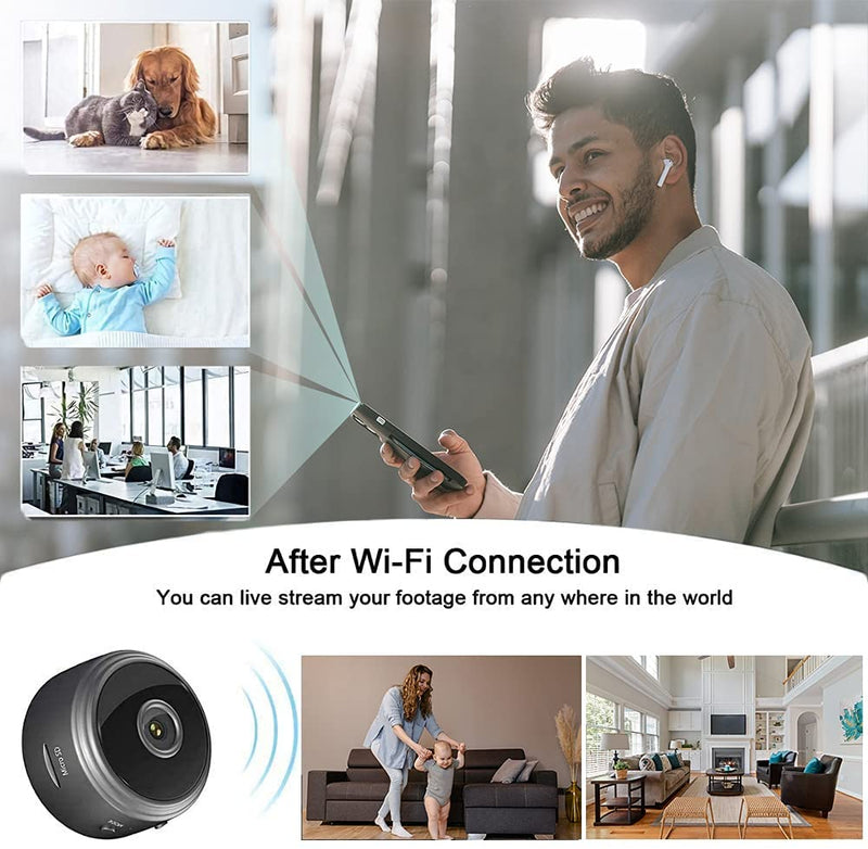 Wifi Night Vision Security Magnet Camera