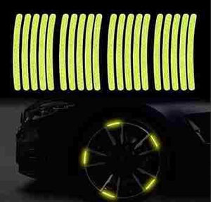 Car/Bike Night Reflective stickers (Pack of 20)