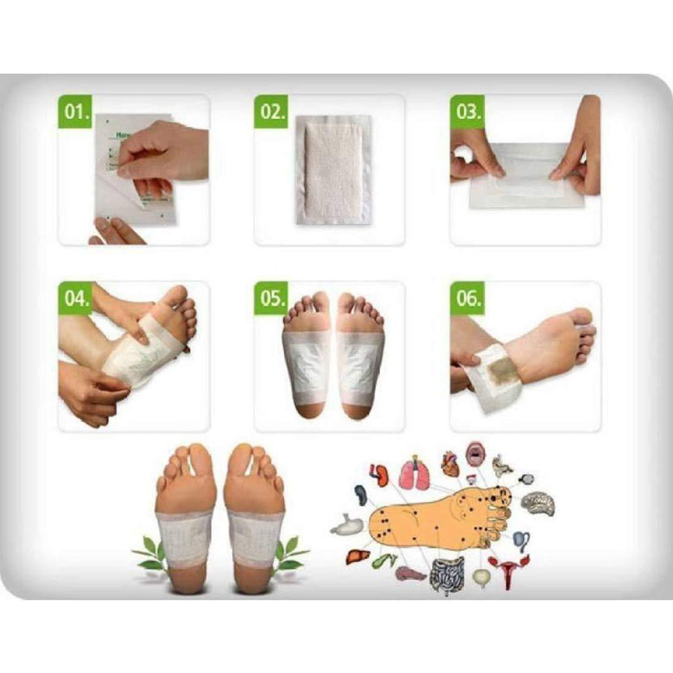 Detox Foot Patches (Set of 10)
